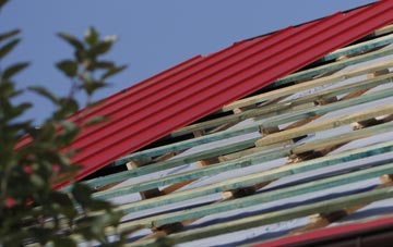 Hallspill corrugated roofing costs